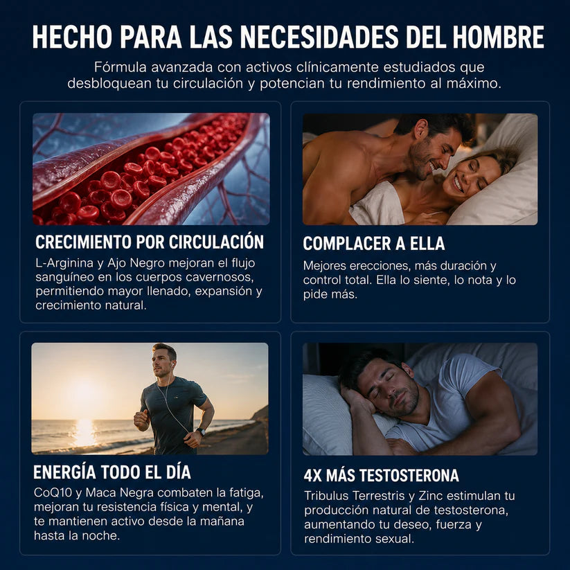 Selerb NAD+ Suplemento para Hombres - 60 Cápsulas